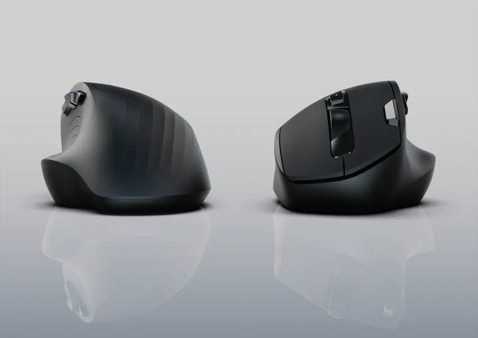 C-TECH Myš WLM-23 Dual mode, bezdrátová, BT5.0 + 2,4GHz, 3200DPI, 7 tlačítek, US