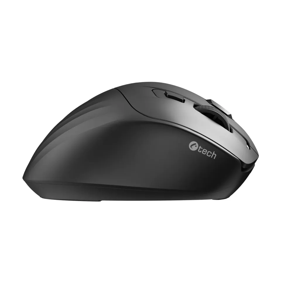 C-TECH Myš WLM-23 Dual mode, bezdrátová, BT5.0 + 2,4GHz, 3200DPI, 7 tlačítek, US