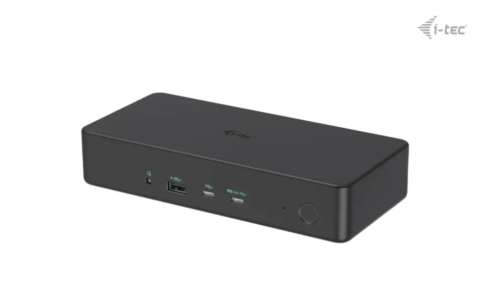i-tec USB 3.0/USB-C/Thunderbolt 3 Professional Dual 4K Display Dock.st. Gen2, PD 100W