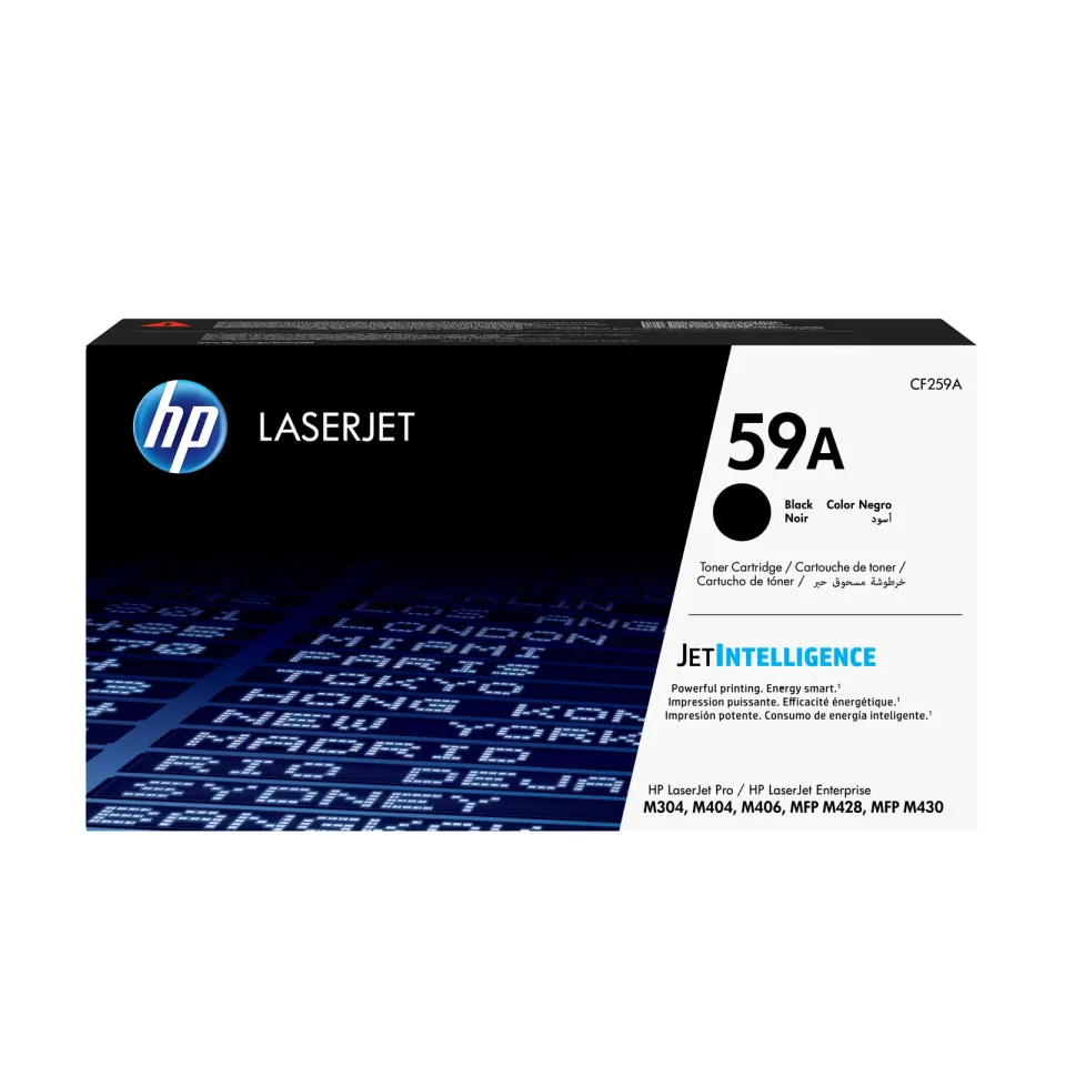 HP CF259A originální černý toner č.59A cca 3000str. JetIntelligence (pro LJ M404, M428) (*sklad*)