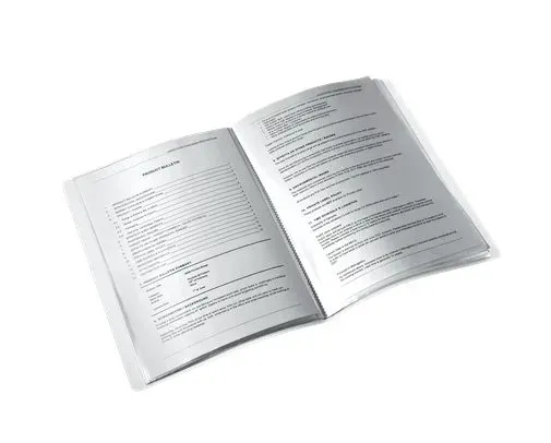 LEITZ Katalogová kniha WOW, PP, 20 kapes, zelená