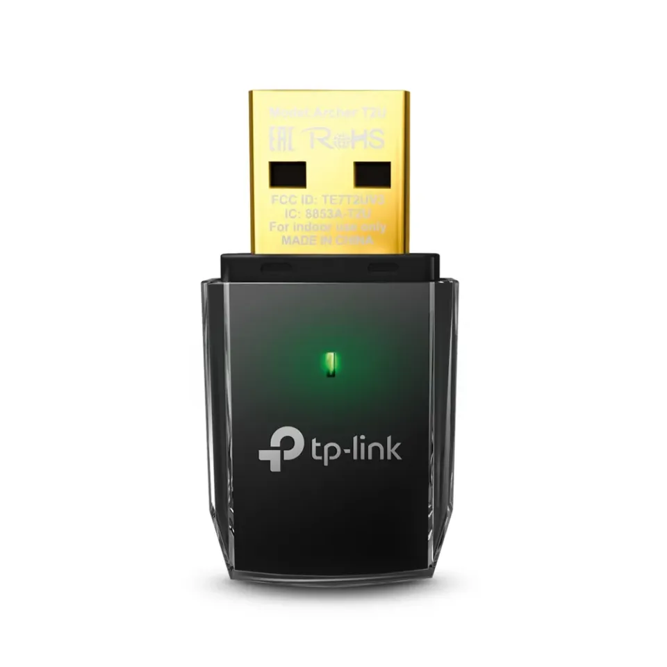 TP-LINK ArcherT2U Wifi USB 2.0 DualBand adapter (150M na 2.4Ghz/433M na 5GHz)