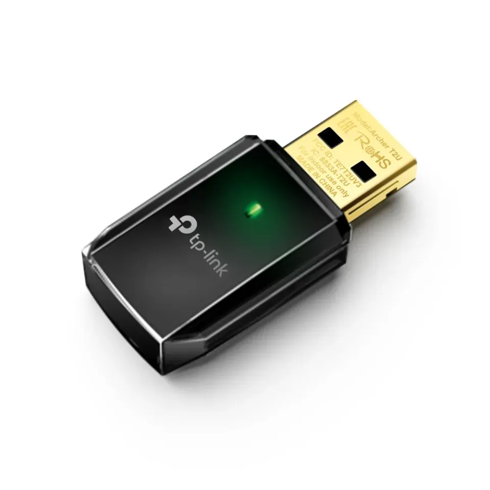 TP-LINK ArcherT2U Wifi USB 2.0 DualBand adapter (150M na 2.4Ghz/433M na 5GHz)