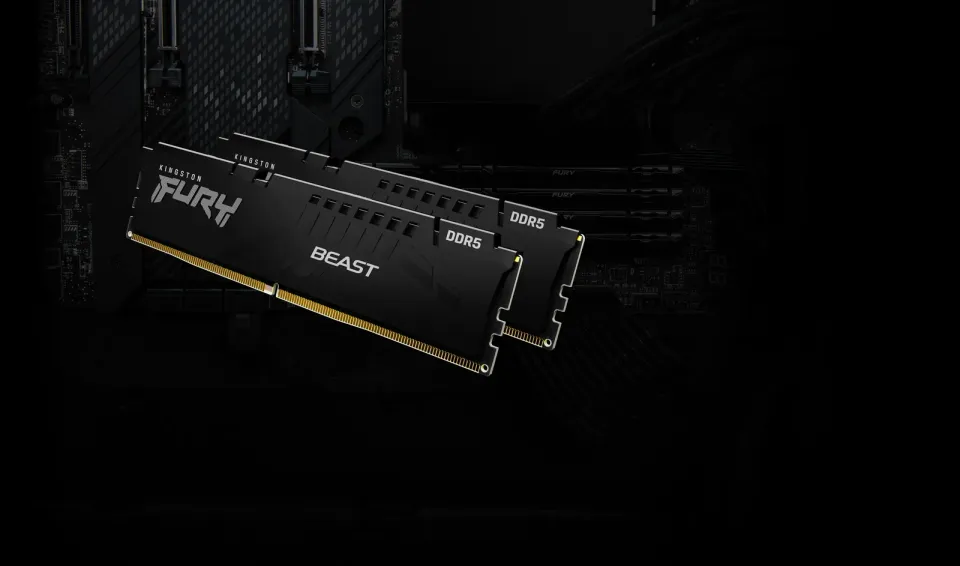 KINGSTON 32GB=2x16GB DDR5 5200MHz CL40 Fury Beast