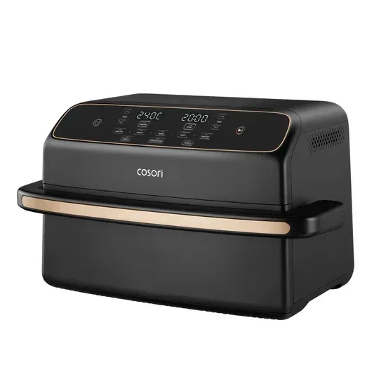 Cosori Dual Blaze Twin Fry Compact horkovzdušná fritéza 8,6 L, keramika, černá