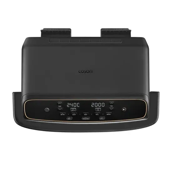 Cosori Dual Blaze Twin Fry Compact horkovzdušná fritéza 8,6 L, keramika, černá