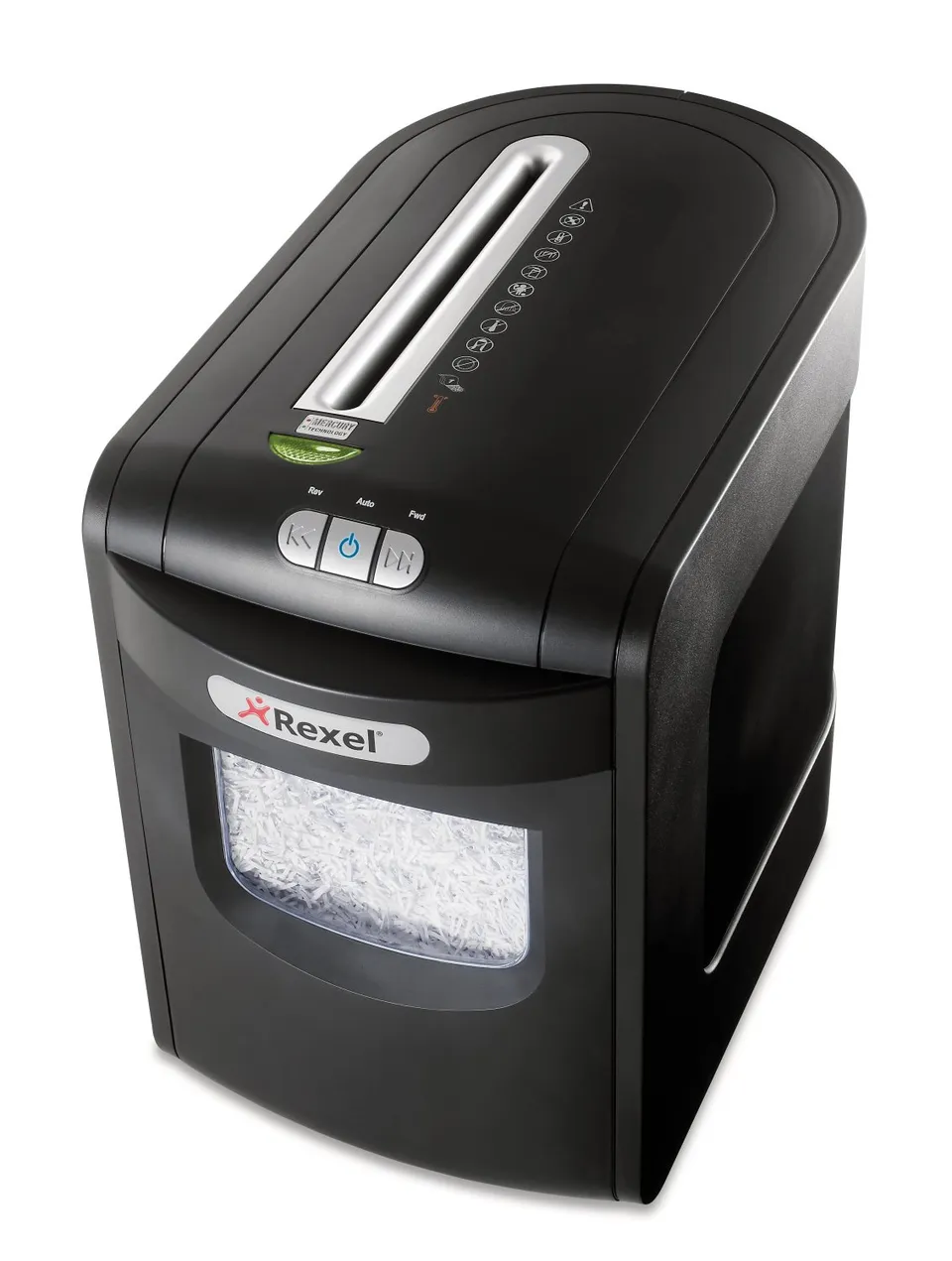 REXEL Skartovač MERCURY REM723 8 listů/23l/Příčný řez