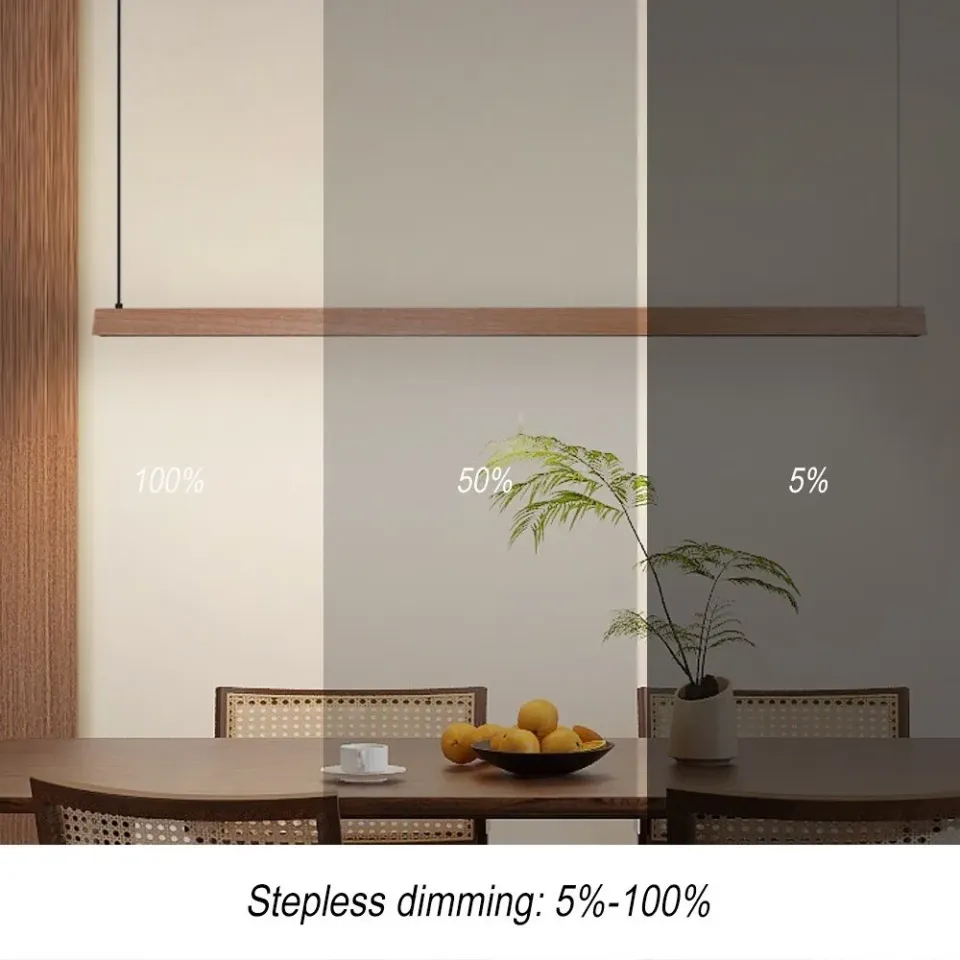 IMMAX NEO MADEIRA SMART lineár osvětlení, dřevo dub, 152cm, Wi-Fi, TUYA