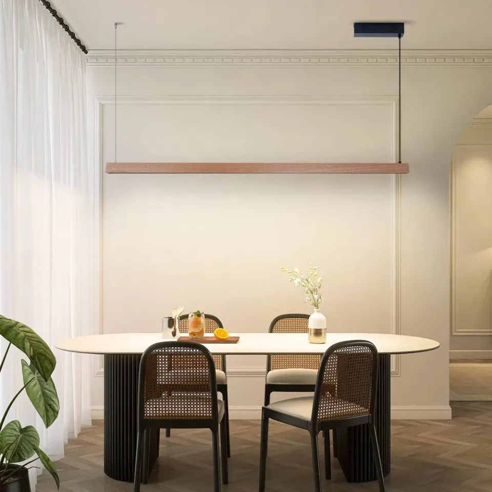 IMMAX NEO MADEIRA SMART lineár osvětlení, dřevo dub, 152cm, Wi-Fi, TUYA