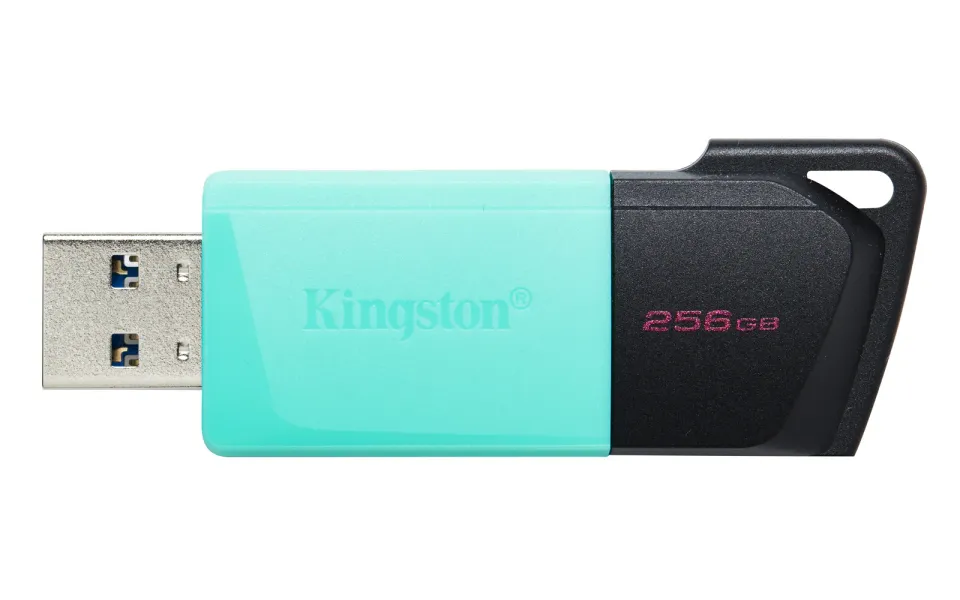KINGSTON 256GB DataTraveler Exodia M 256 GB USB 3.2 1. generace (černá + tyrkyso