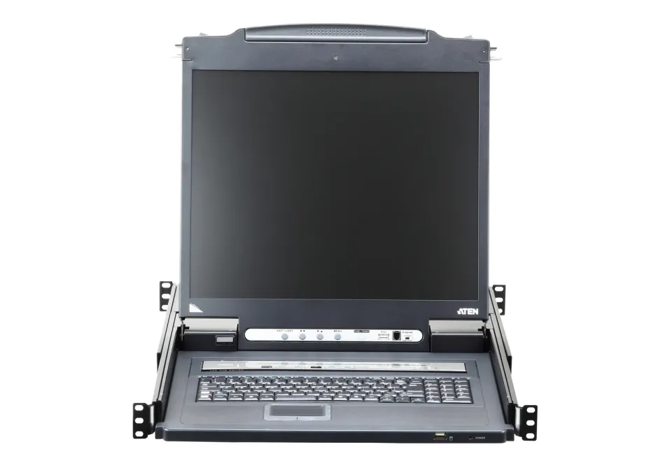 ATEN CL5716IN 16-Port PS/2-USB VGA 19" LCD KVM over IP Switch with Daisy-Chain P