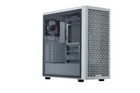 Cooler Master case Elite 502 White Lite, Průhledná bočnice, ATX, 1x 120mm Fan, bílá