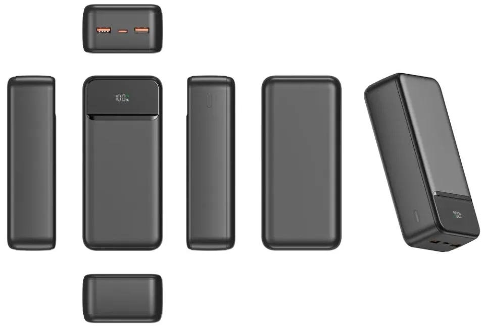 Swissten Power bank 30000 mAh POWER LINE II - černá