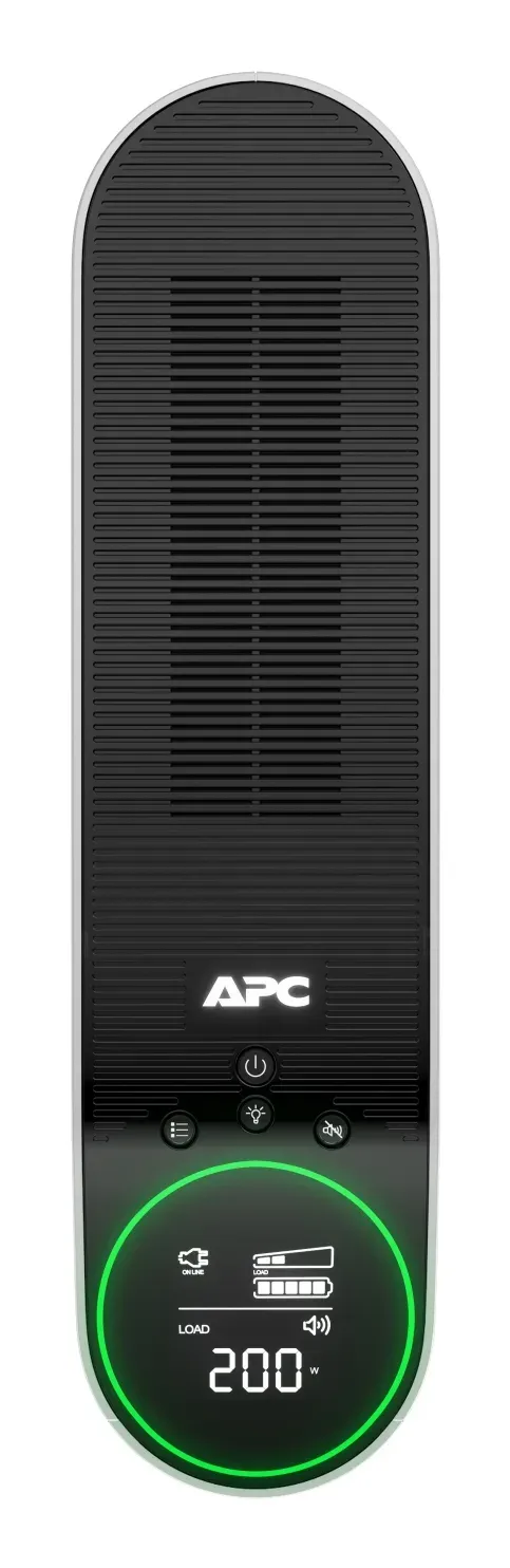 APC Back-UPS Pro Gaming 2200VA, 6 Outlets, AVR, LCD Interface (1320W), 4x Schuko, 2x IEC C13, bílá (Arctic)