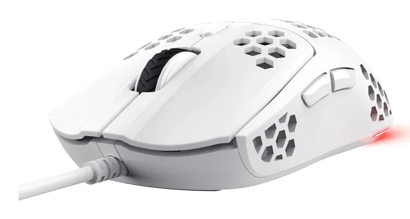 TRUST myš GXT 928 Helox Lightweight, Bílá