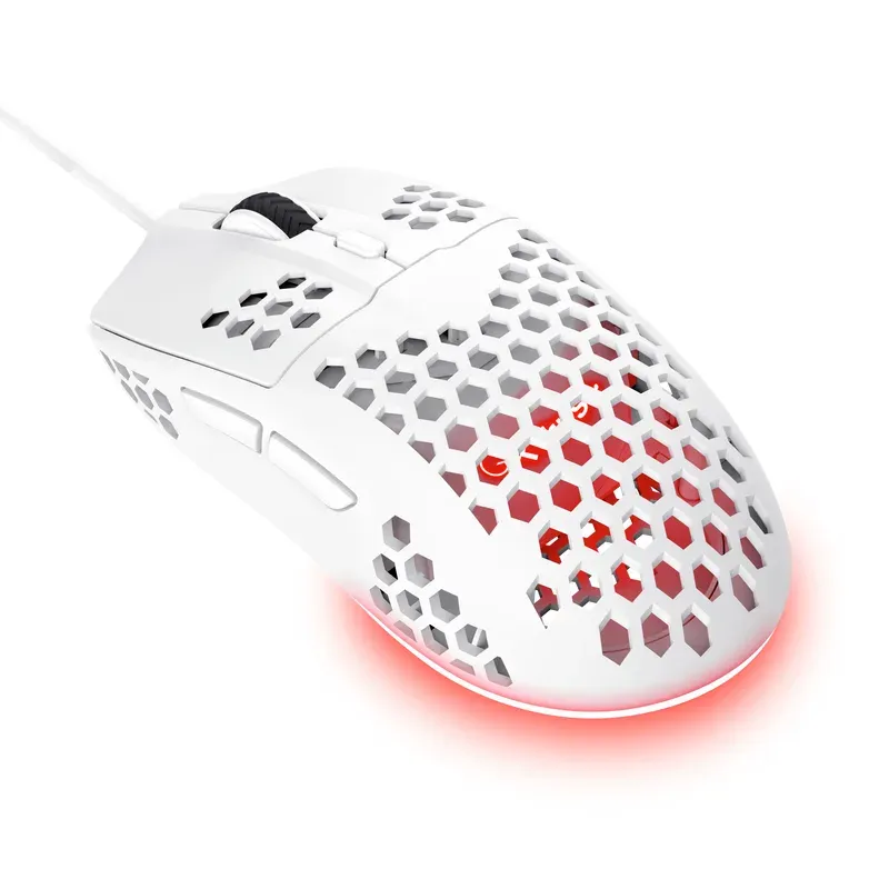 TRUST myš GXT 928 Helox Lightweight, Bílá