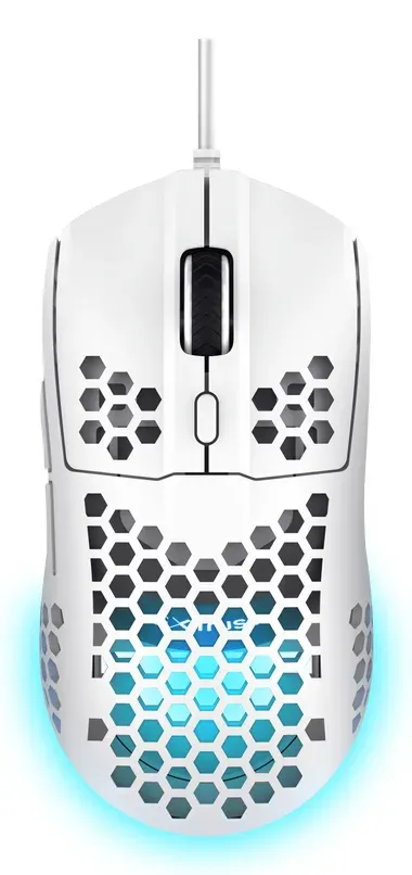 TRUST myš GXT 928 Helox Lightweight, Bílá
