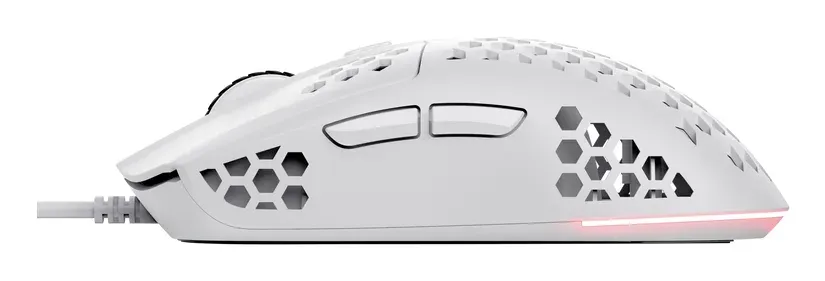 TRUST myš GXT 928 Helox Lightweight, Bílá