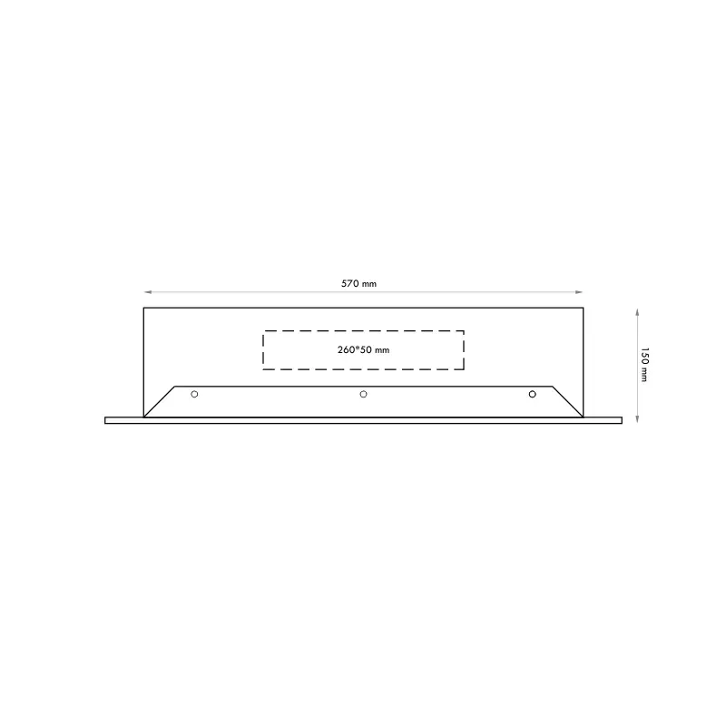 Datacom 19" rozvaděč pod omítku 4U+2U/150mm plech