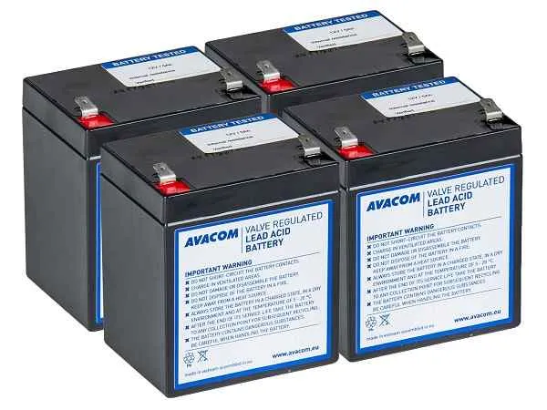 AVACOM AVA-RBP04-12050-KIT CyberPower, Vertiv (4ks baterií)