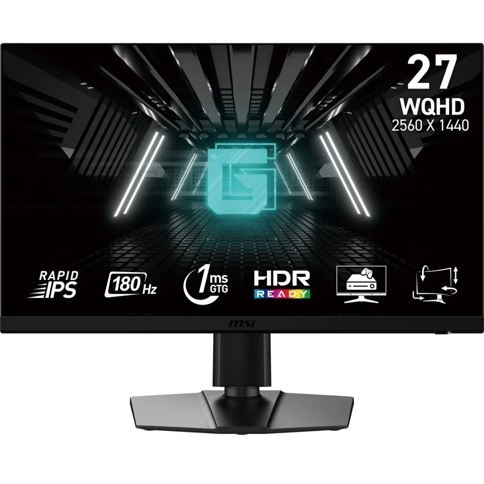 MSI/G272QPF E2/27"/IPS/QHD/180Hz/1ms/Černá/3R