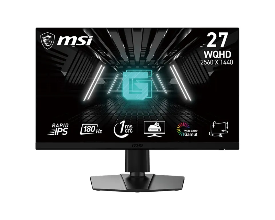 MSI/G272QPF E2/27"/IPS/QHD/180Hz/1ms/Černá/3R
