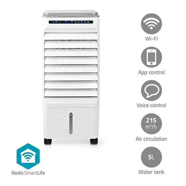 Nedis COOL116CWTW - Mobilní Ochlazovač Vzduchu | 3-Rychlostní | 2215 m3/h| Rota
