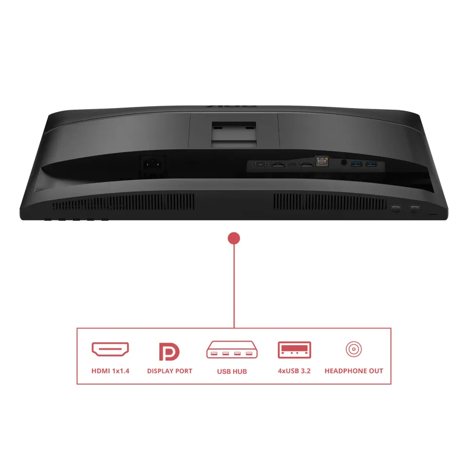 AOC LCD 24E4CV 23,8" IPS/1920x1080@120Hz/4ms/300cd/HDMI/DP/4xUSB/USB-C/USB-C doc