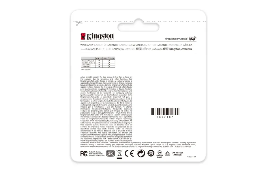 KINGSTON DataTraveler KYSON 64GB black USB3.2 Gen1 flash drive