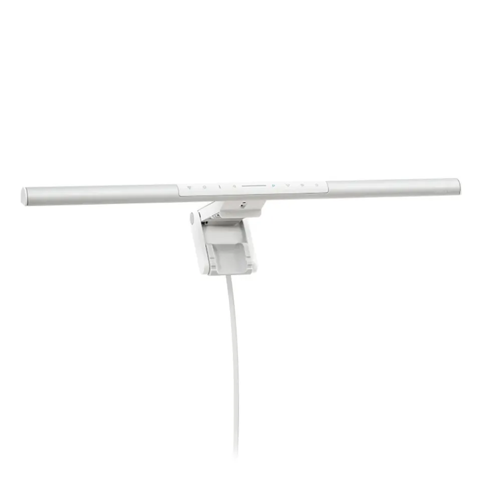 BenQ ScreenBar Pro Silver | LED lampa na monitor, 5 funkci, USB-C, zdroj, držak
