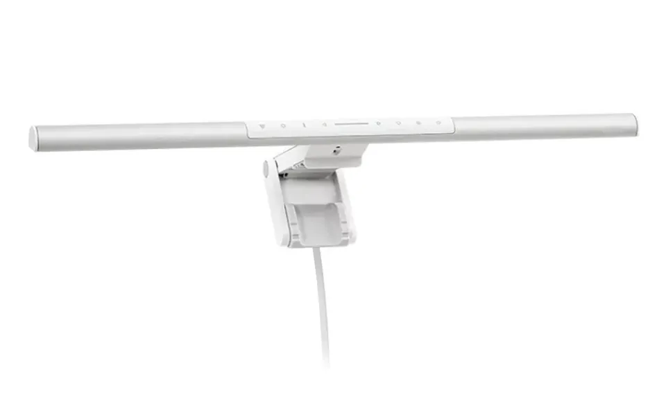 BenQ ScreenBar Pro Silver | LED lampa na monitor, 5 funkci, USB-C, zdroj, držak