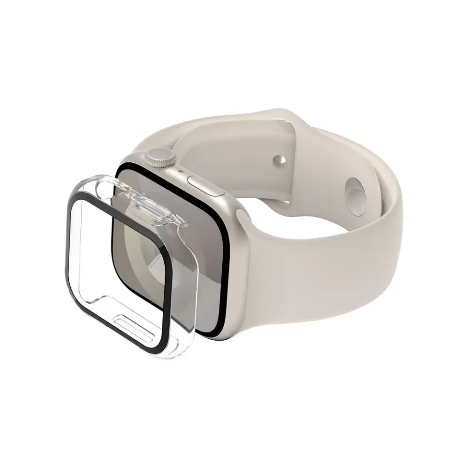 Belkin ochrana displeje ScreenForce 2v1 pro Apple Watch Série 4/5/6/SE/7/8/9, 40