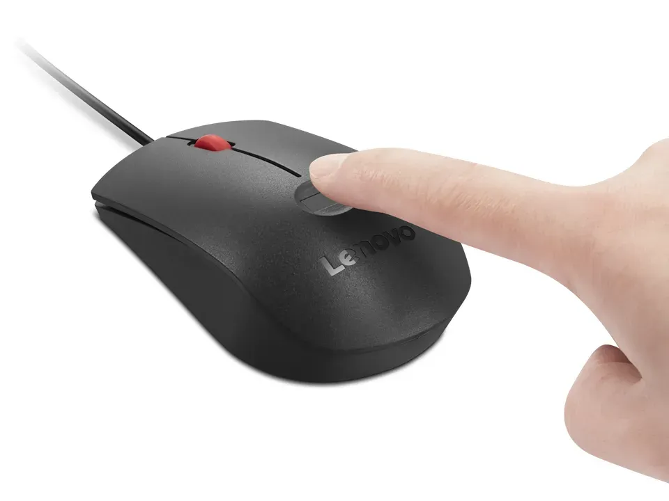 LENOVO myš drátová Fingerprint Biometric USB Mouse Gen 3