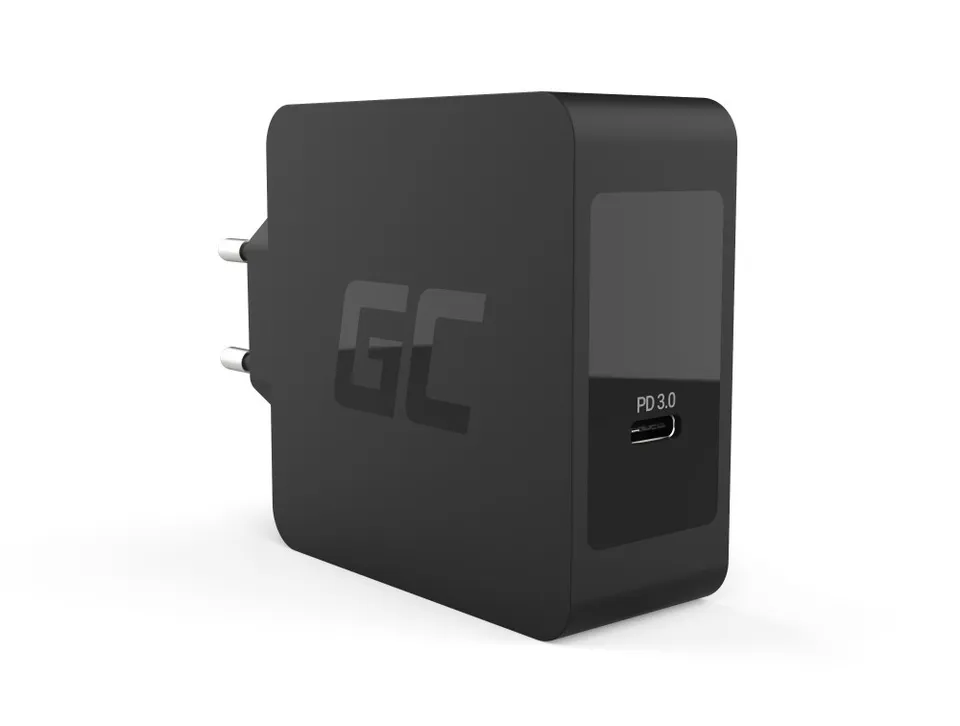 Green Cell Charger USB-C 60W PD with cable USB-C for Apple MacBook Pro 13, Asus