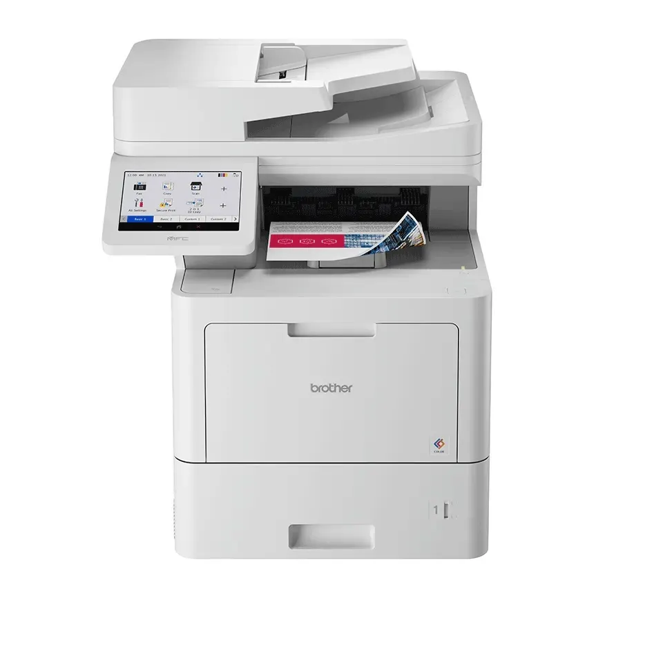 Brother MFC-L9630CDN – barevná laserová multifunkce A4 s faxem, 40 str./min, duplex, ADF 100 listů, NFC, gigabitový Ethernet