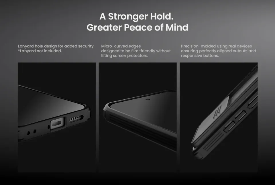 Nillkin CamShield PRO Zadní Kryt pro Xiaomi 17T Transparent Black