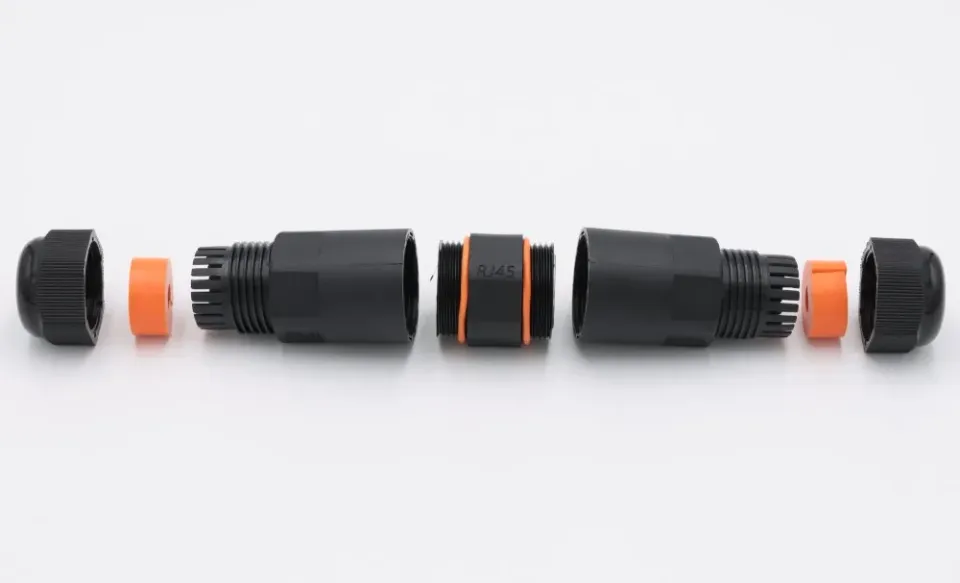 XtendLan spojka, RJ45-CAT5e/6/6A, STP, voděodolná, instalace kabeláže bez narážení kabelů