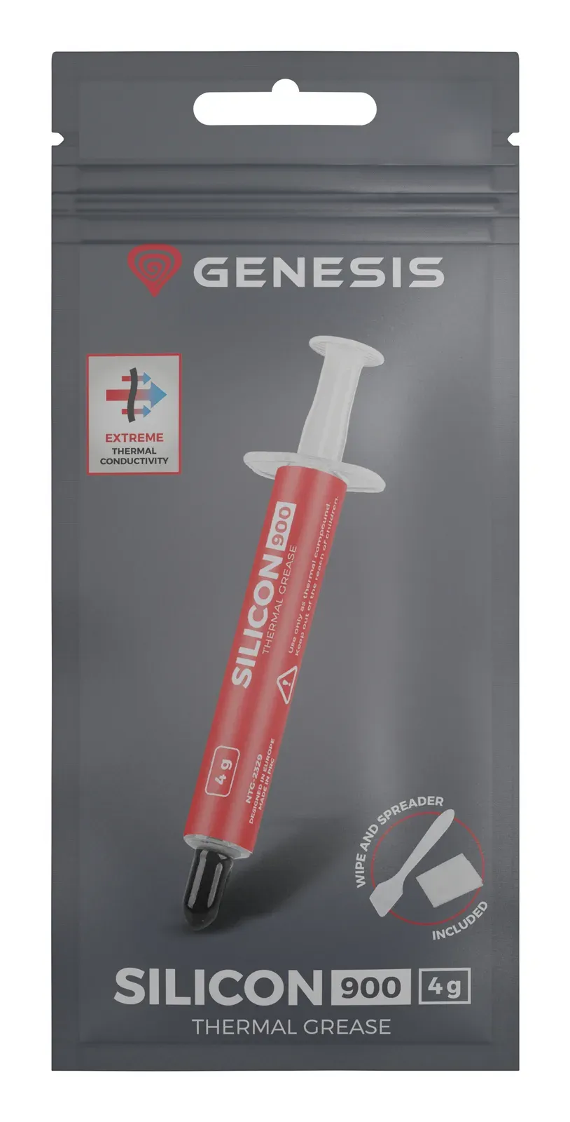 Teplovodivá pasta na CPU Genesis SILICON 900 4G