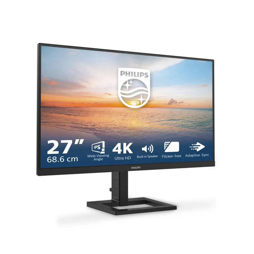 Philips LCD 27E1N1800AE 27" IPS 4K/3840x2160@60Hz/4ms/350cd/2xHDMI/DP/Repro/HAS/