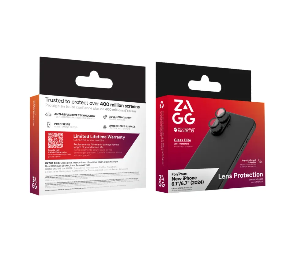 ZAGG sklo Preminum Camera Apple iPhone 16/16 Plus