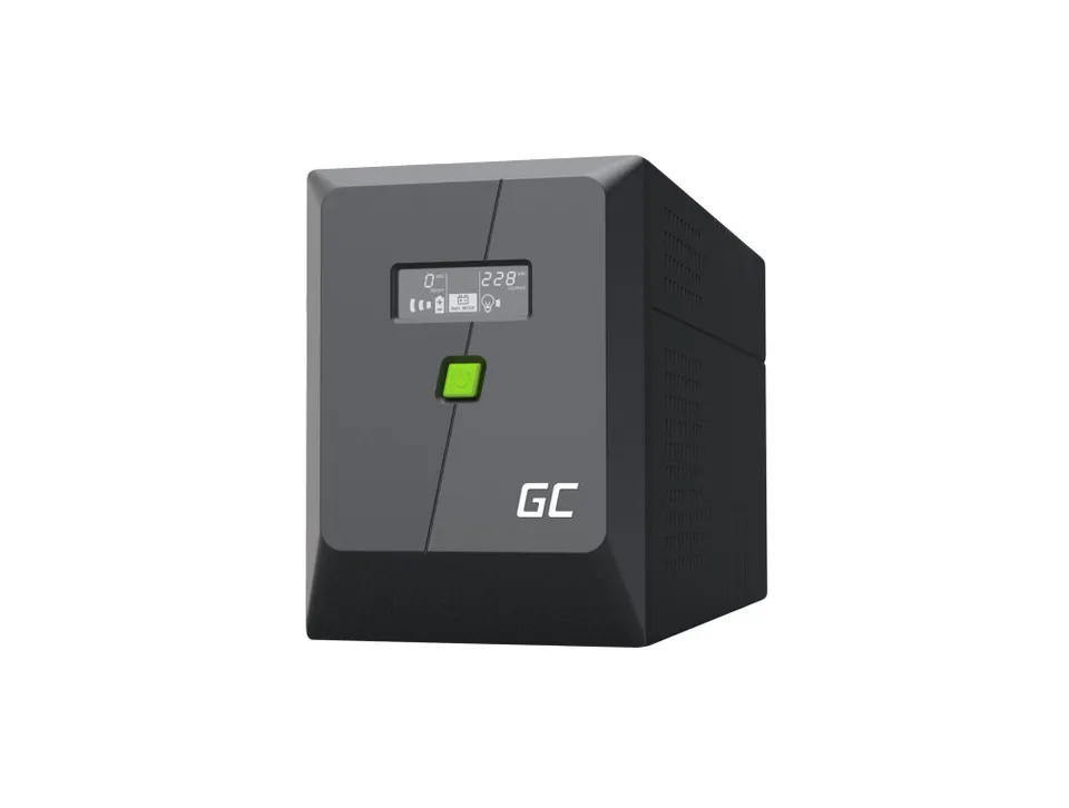 Green Cell Záložní zdroj UPS 2000VA 1200W PowerProof s LCD displejem