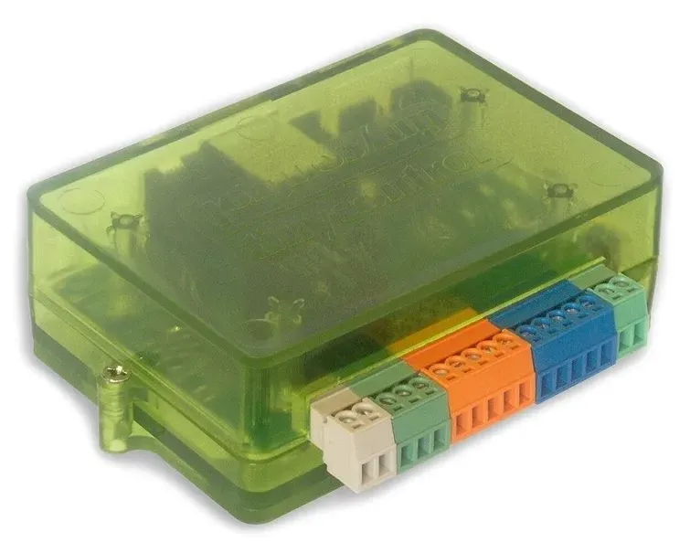 TINYCONTROL LAN ovladač s relé v4.0, wifi, MQTT, digitální I/O, analogové vstupy, I2C, 1wire, RS485, modbus, LK4