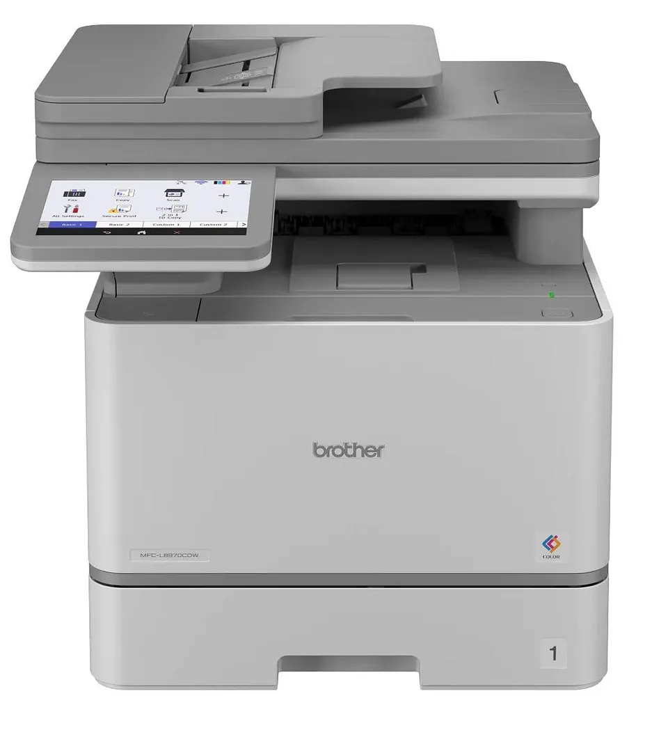 MFC-L8970CDW col.laser (31/31str.tisk.PCL6,ADF,fax, plný duplex) Ether.,Wifi,NFC