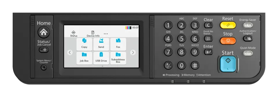 Kyocera ECOSYS MA2600cfx A4/ MFP barevná 26ppm, 1200 dpi, 1GB, duplex, LAN, start. tonery 1500str., LCD