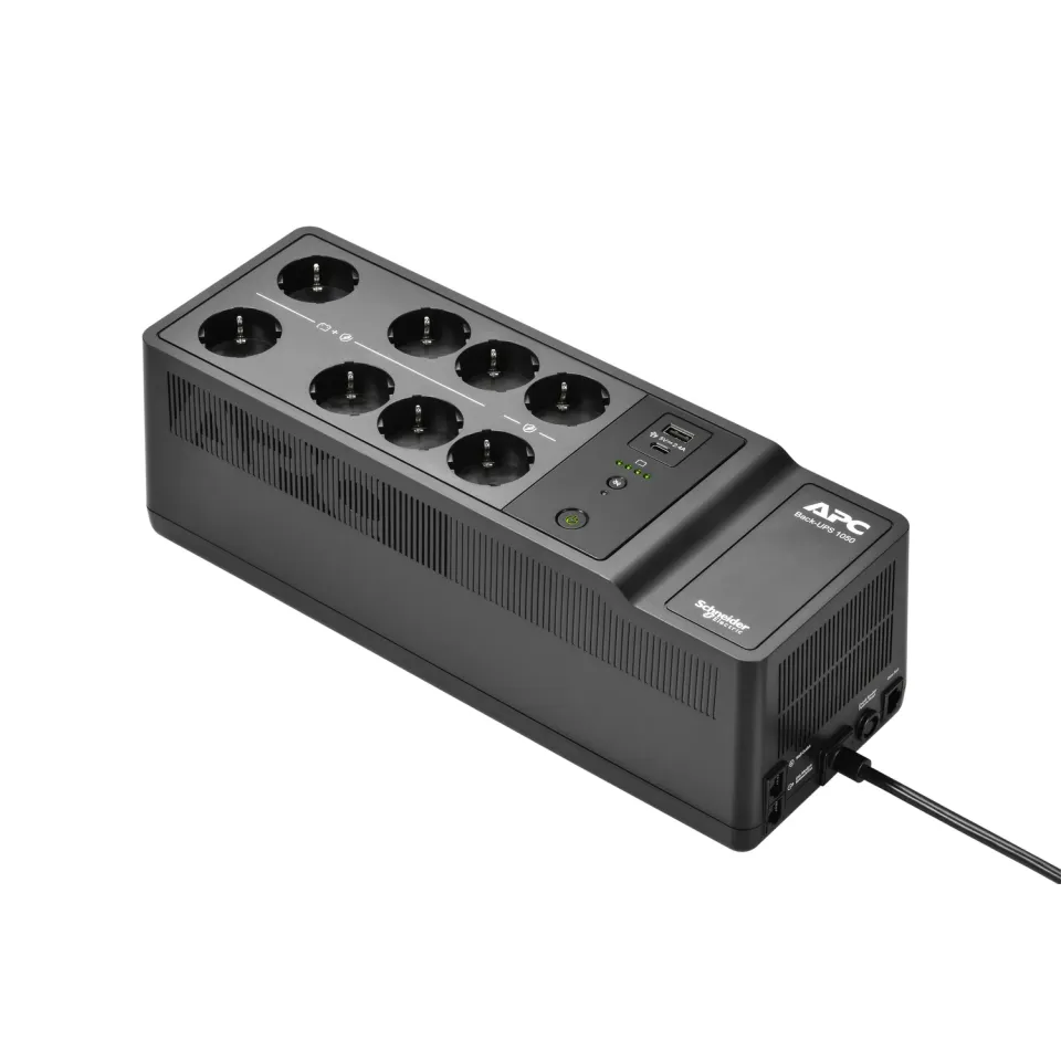APC Back-UPS 1050VA, 230V, 1USB charging port (600W), Schuko