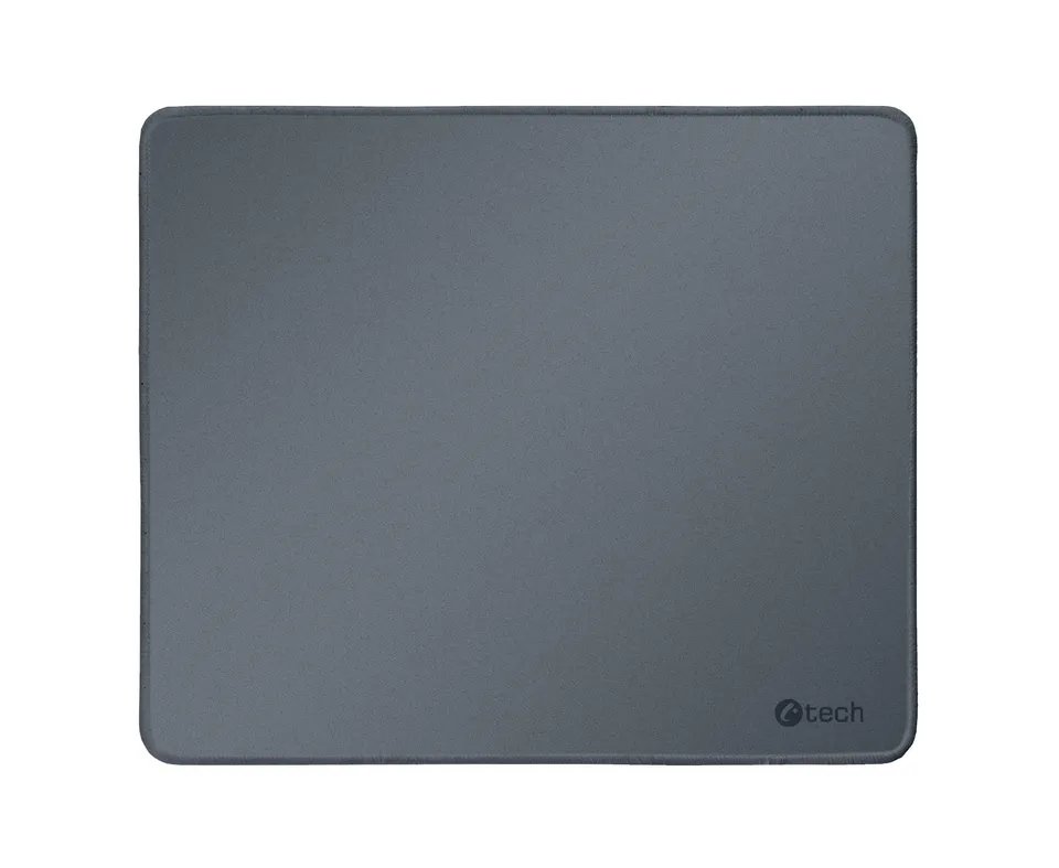C-TECH podložka pod myš MP-01, šedá, 320x270x4mm, obšité okraje