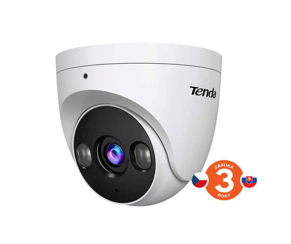 Tenda TC3T24C-PS(2.8mm) Full-Color PoE 4Mpx kamera, OnViF, detekce pohybu, osoby, vozu, zvuku,H.265+