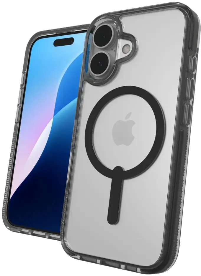 ZAGG kryt Santa Cruz Snap Apple iPhone 16 Plus Černý