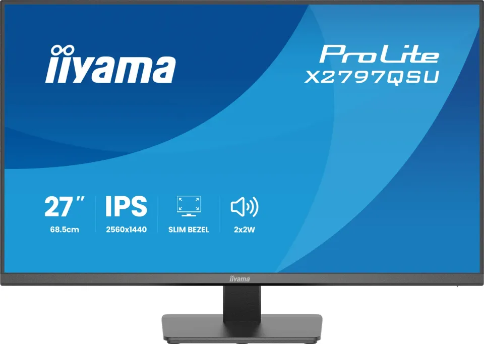 iiyama ProLite/X2797QSU-B1/27"/IPS/QHD/75Hz/1ms/Černá/5R
