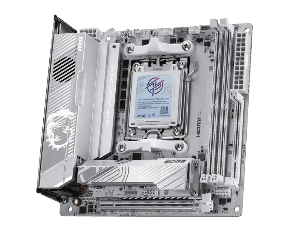 MSI MB Sc AM5 MPG X870I EDGE TI EVO WIFI, AMD B870, 2xDDR5, WiFi,1xHDMI, mini-ITX